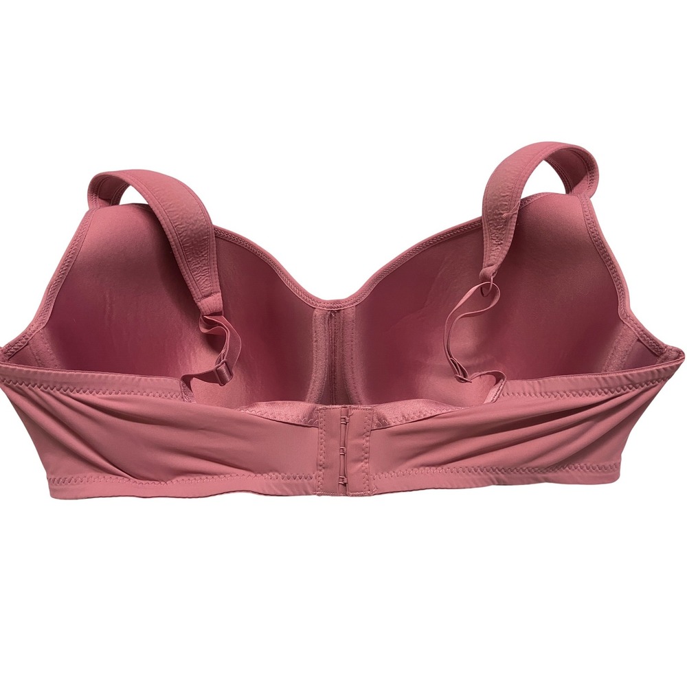 Laura Ashley Womens‎ 38C Pink Underwire Molded Cup T-Shirt Bra 3973-70 - Picture 2 of 8